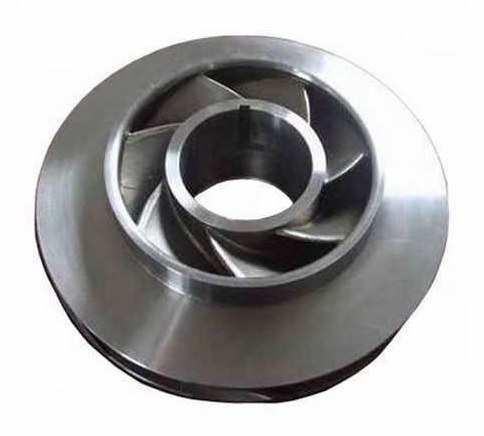 Machined impeller hub component