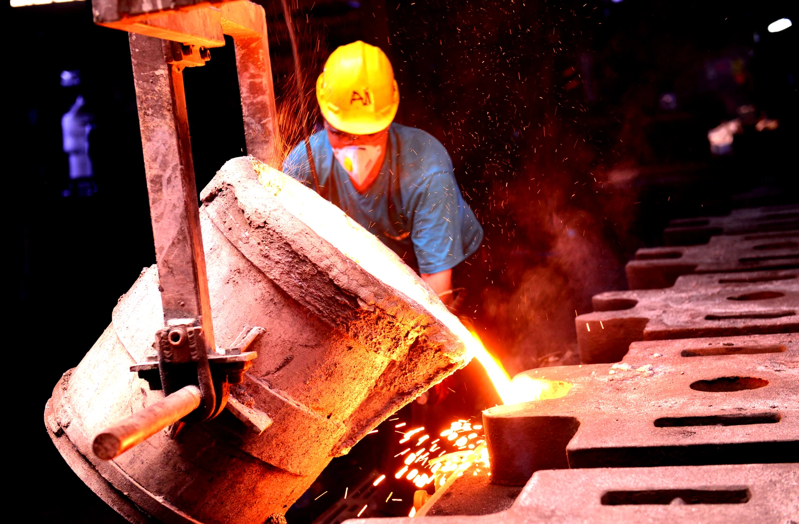 Integrated casting and CNC machining route for custom metal parts