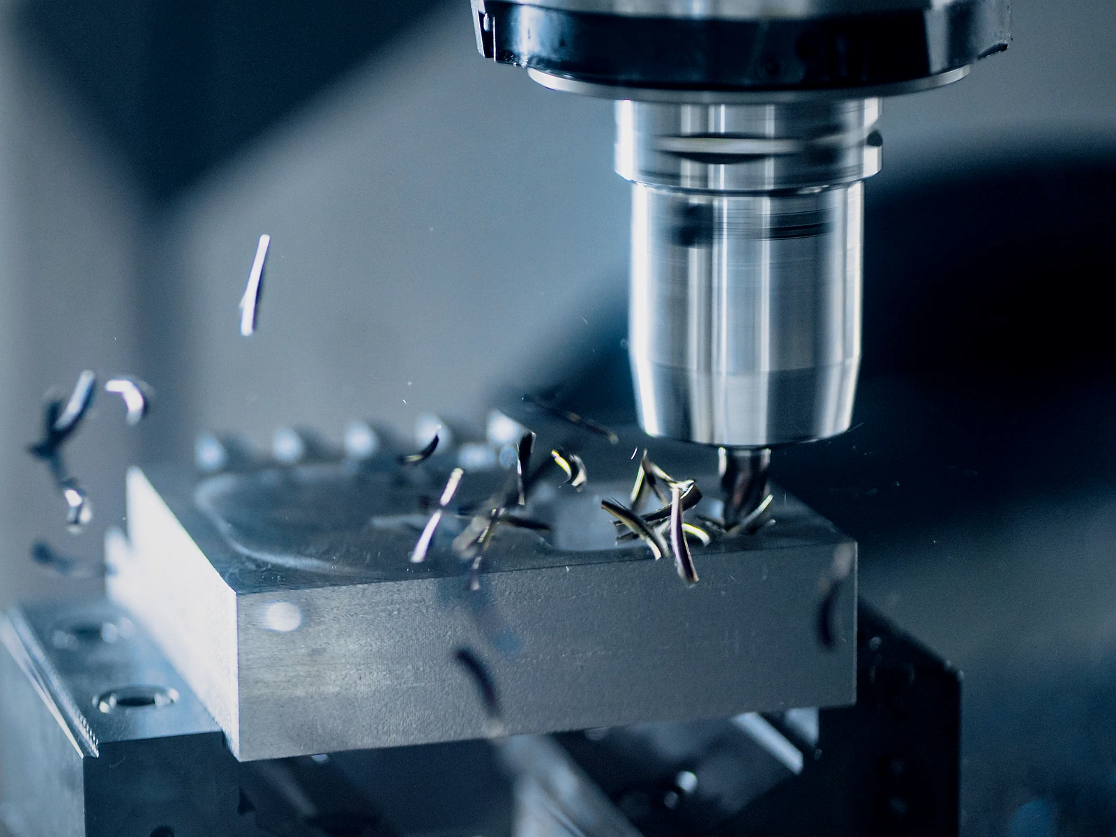 CNC machining a metal part for drawing-based custom metal parts