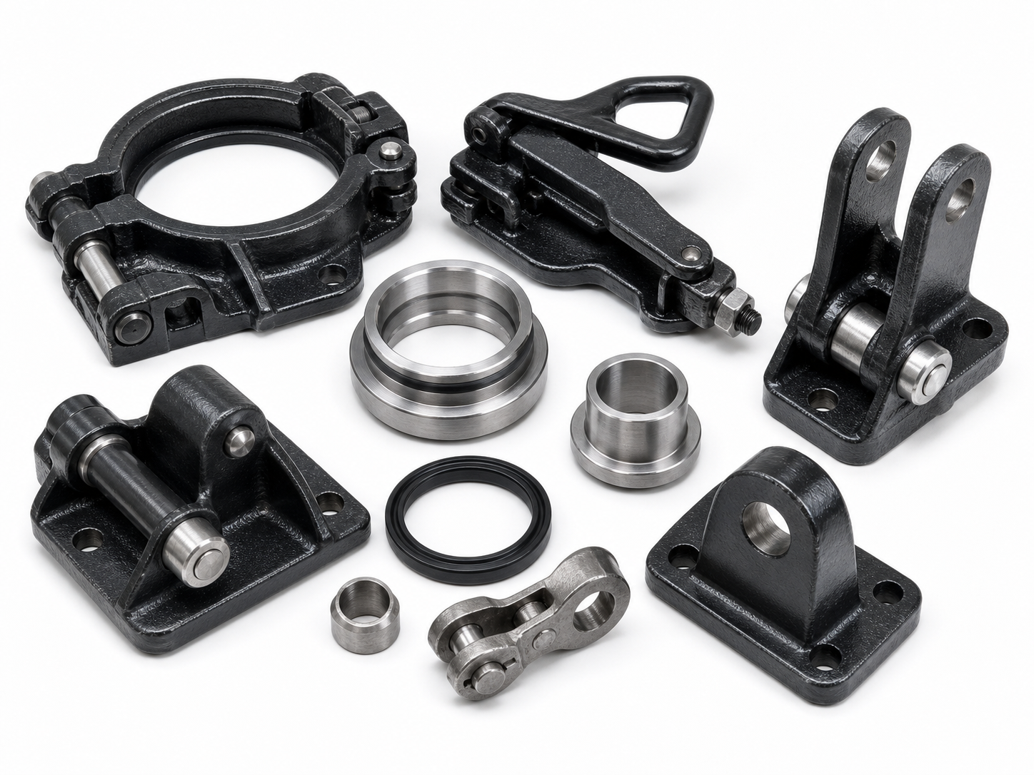 Tank hardware, machinery, and replacement metal component examples