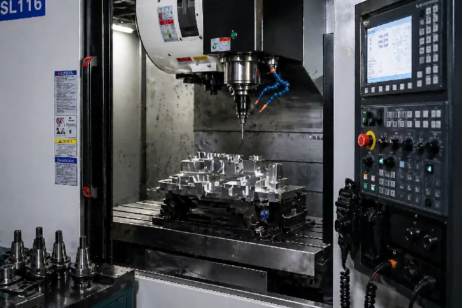 CNC machining capability for machined metal parts