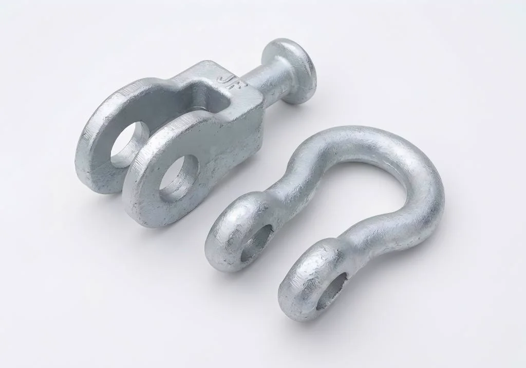 Galvanized clevises