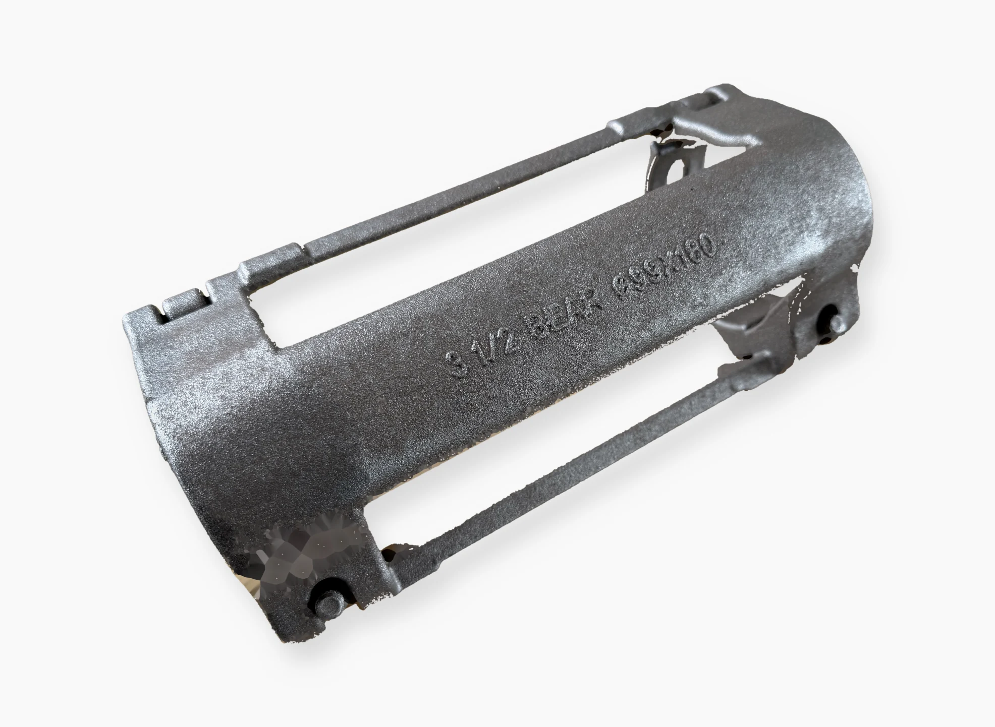 Oilfield cable protector casting sample