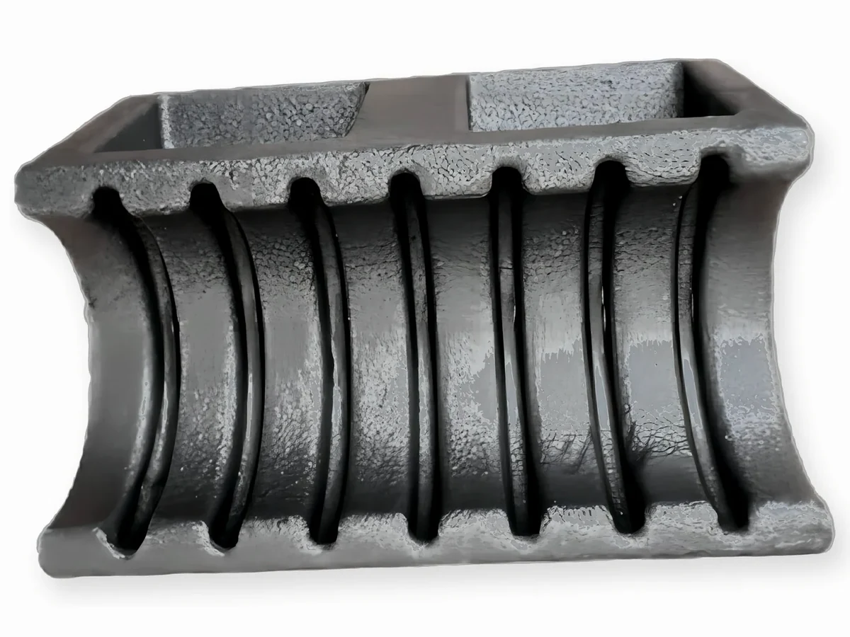 Oilfield slip segment sample for tooling spare part review