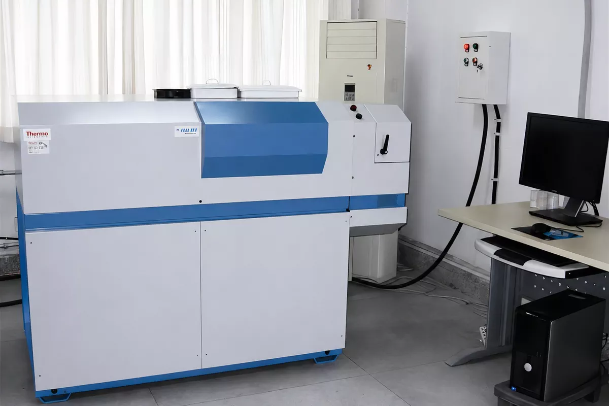 Material testing equipment for process confirmation